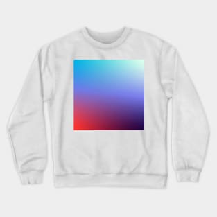 blue green blue abstract texture Crewneck Sweatshirt